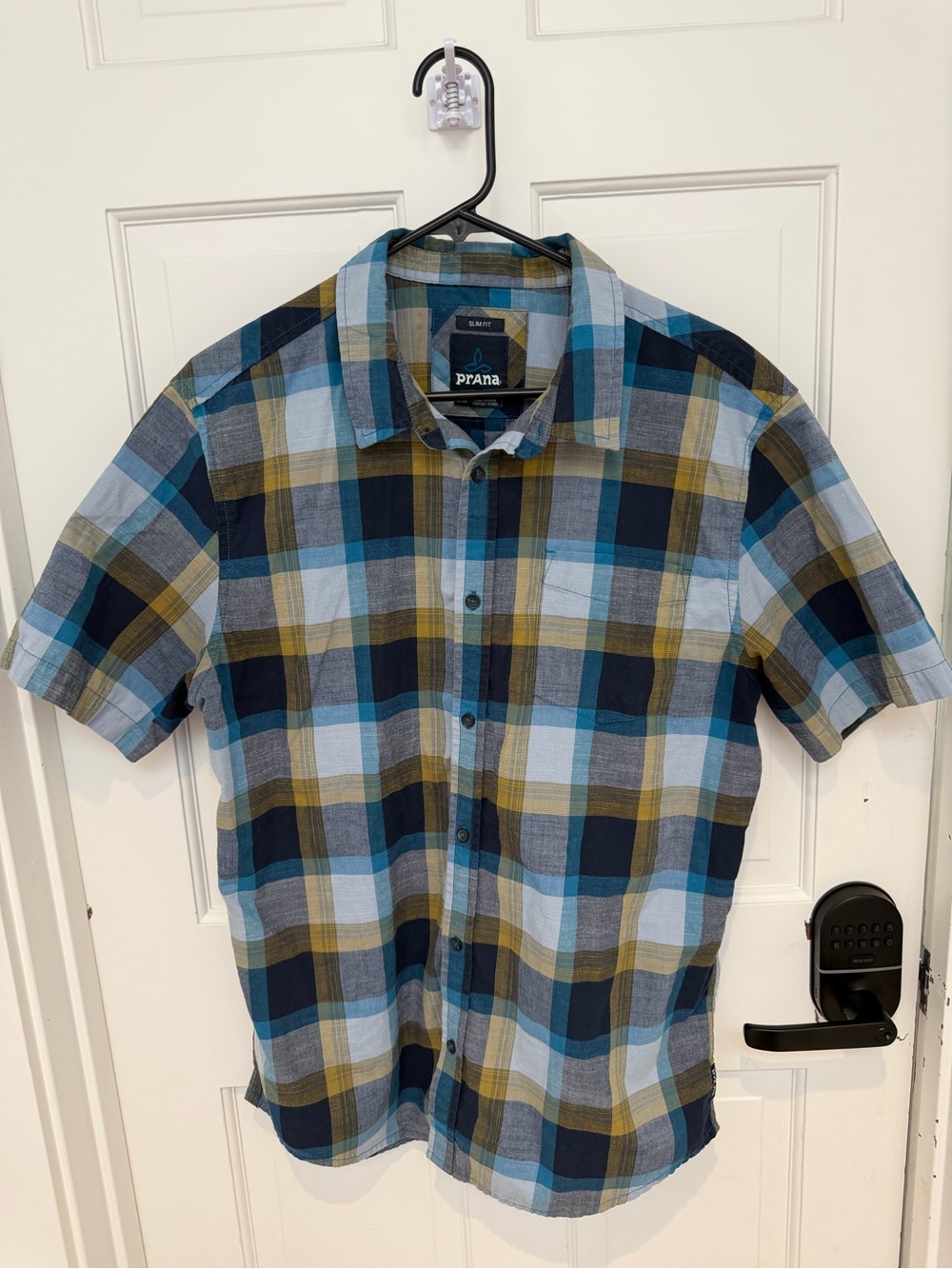 Prana Men's Slim Fit Botton Down - Size Large - Picture 2 of 6